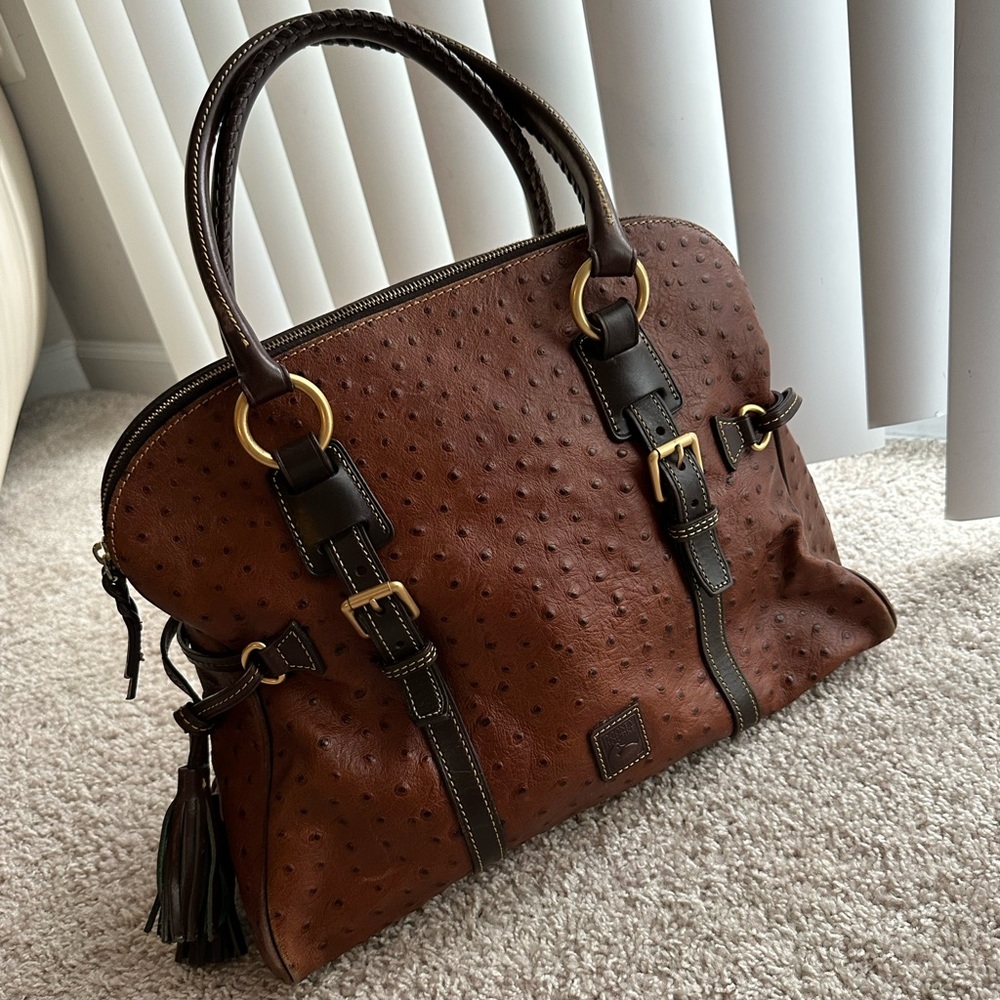 Dooney and Bourke Ostrich Leather Bag